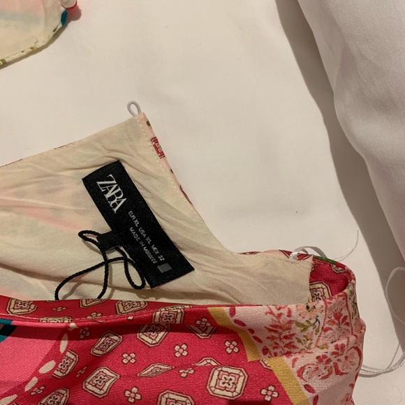 Absolutely stunning silky Zara summer dress XL must have for summer, trendy! - Picture 11 of 16